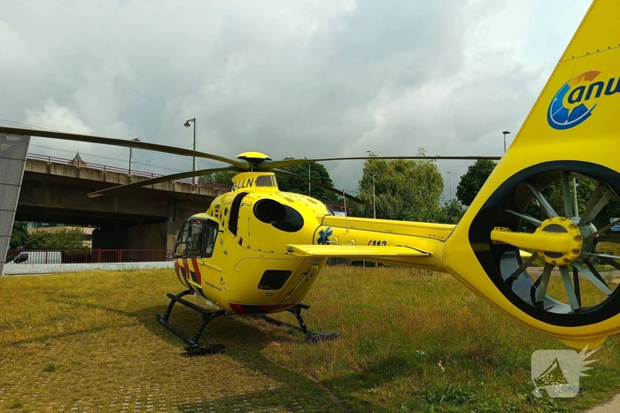 Traumahelikopter ingezet voor incident bij arrestanten wacht