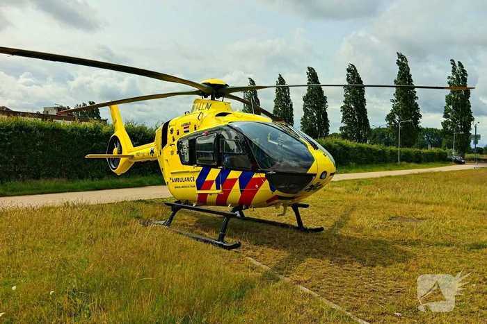 Traumahelikopter ingezet voor incident bij arrestanten wacht