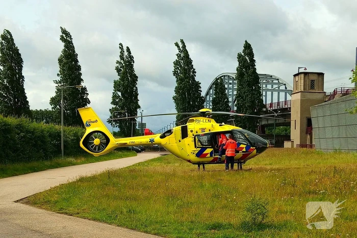 Traumahelikopter ingezet voor incident bij arrestanten wacht