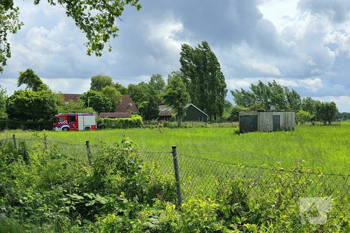 Brand in gebouw snel onder controle