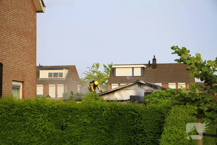 Rookinhalatie bij brand in tuinhuisjes