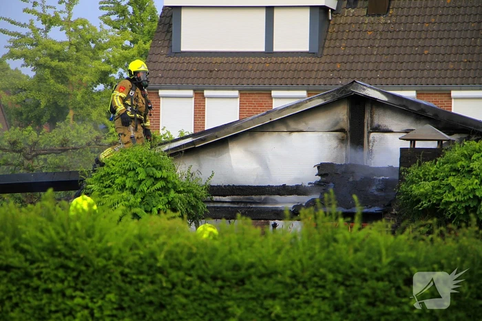 Rookinhalatie bij brand in tuinhuisjes