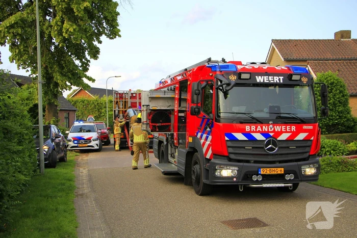Rookinhalatie bij brand in tuinhuisjes