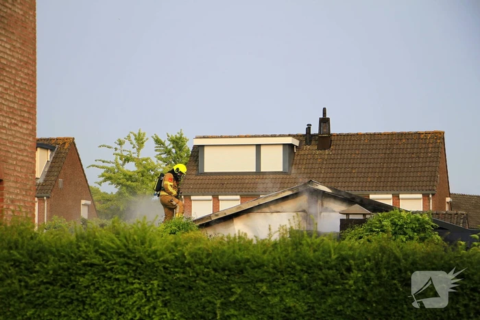 Rookinhalatie bij brand in tuinhuisjes