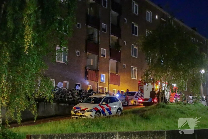 Bewoners geëvacueerd na brand in flatgebouw
