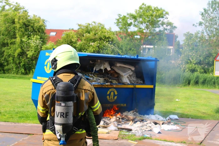 Rookontwikkeling na containerbrand