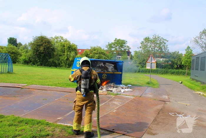 Rookontwikkeling na containerbrand