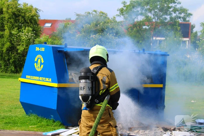 Rookontwikkeling na containerbrand