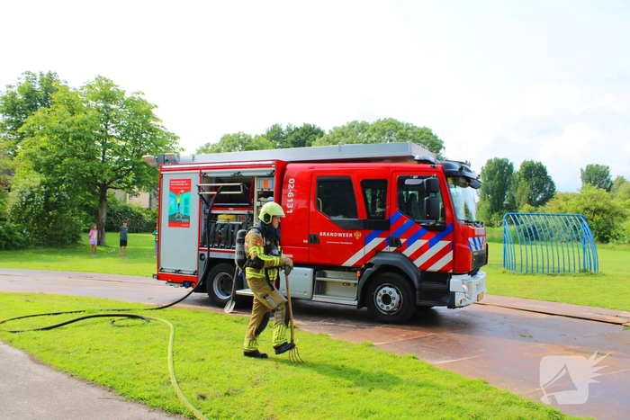 Rookontwikkeling na containerbrand