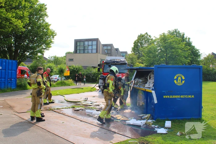 Rookontwikkeling na containerbrand
