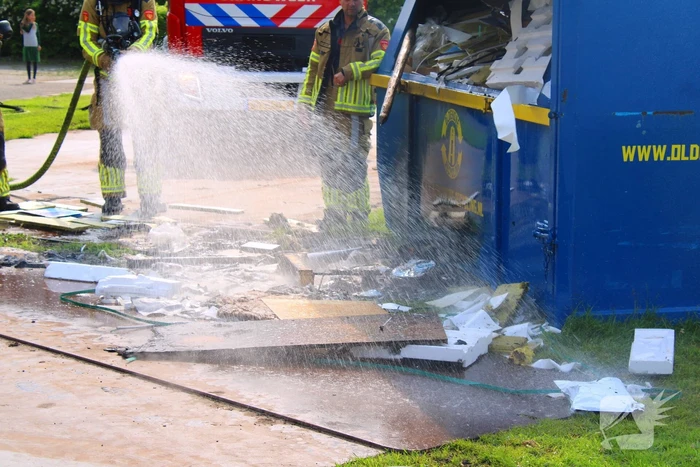 Rookontwikkeling na containerbrand
