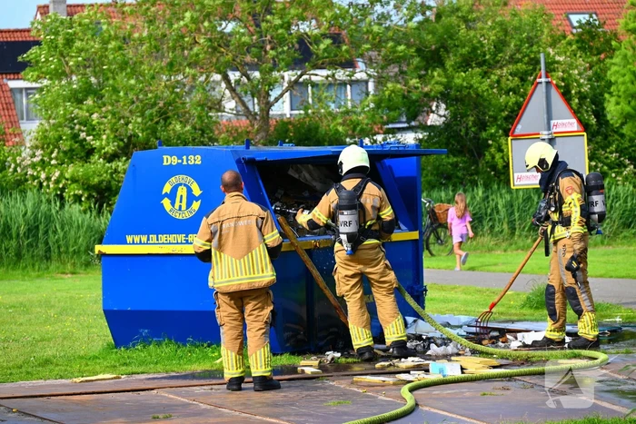 Rookontwikkeling na containerbrand