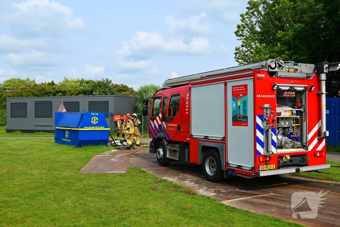 Rookontwikkeling na containerbrand