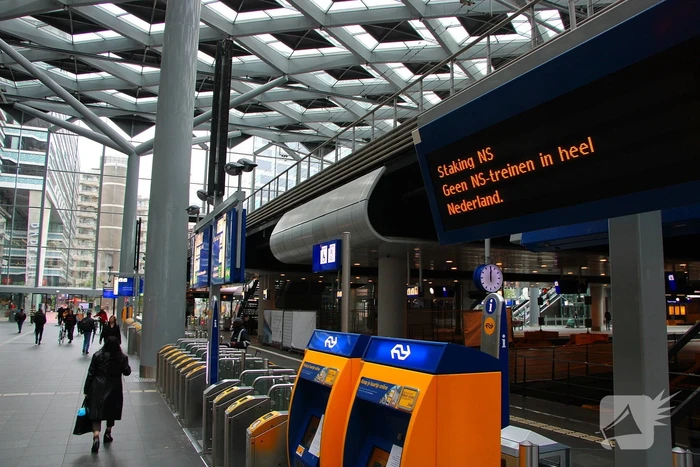 Geen treinen door arbeidsconflict