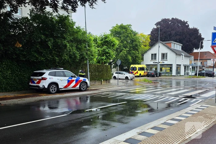 Fietser gewond bij aanrijding met auto