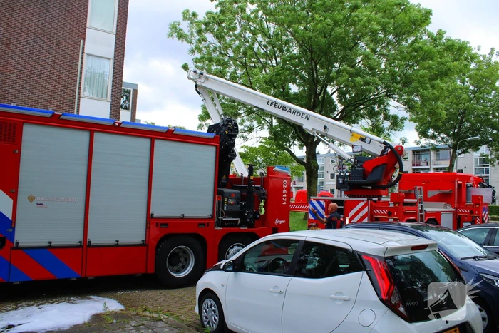 Brandweer zet zwaar materieel in voor hulpverlening