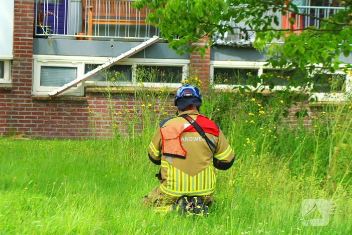 Brandweer zet zwaar materieel in voor hulpverlening