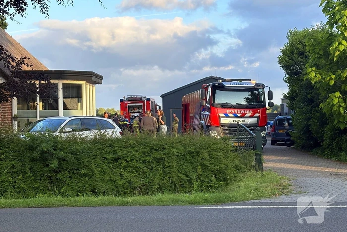 Brand bij schuur snel onder controle