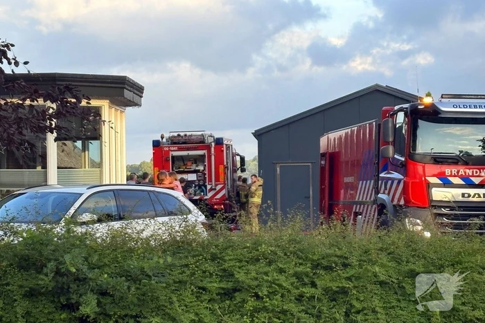 Brand bij schuur snel onder controle