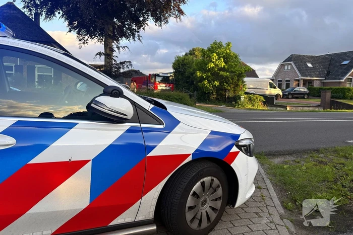 Brand bij schuur snel onder controle