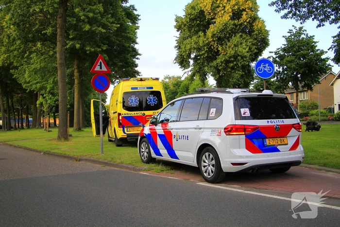 Fietser gewond na valpartij
