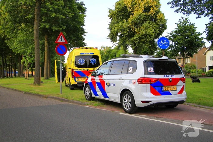 Fietser gewond na valpartij