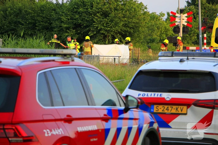 Treinverkeer gestremd door aanrijding met persoon in scootmobiel