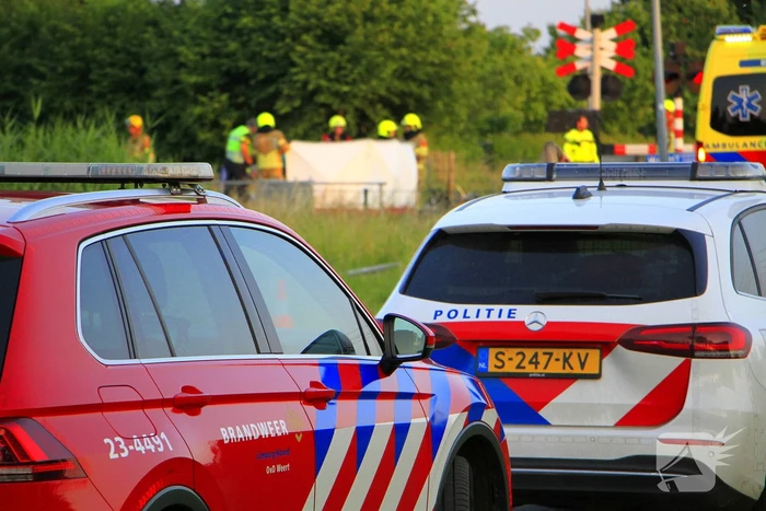 Treinverkeer gestremd door aanrijding met persoon in scootmobiel