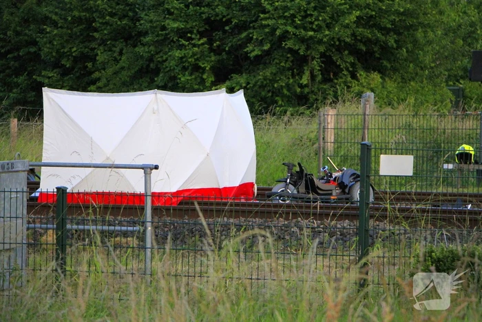 Treinverkeer gestremd door aanrijding met persoon in scootmobiel