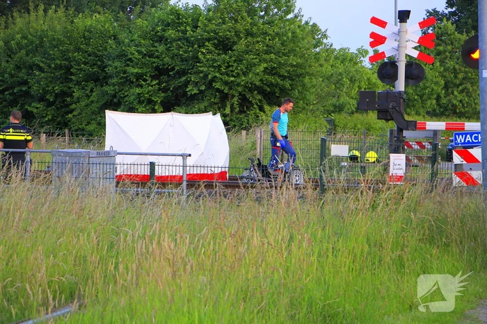 Treinverkeer gestremd door aanrijding met persoon in scootmobiel