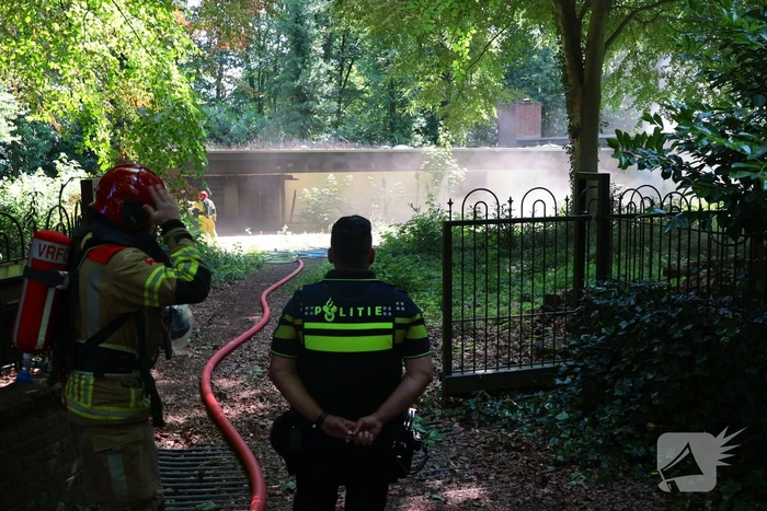 Rookontwikkeling door villabrand