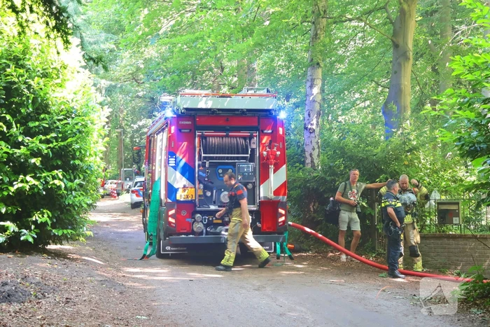 Rookontwikkeling door villabrand