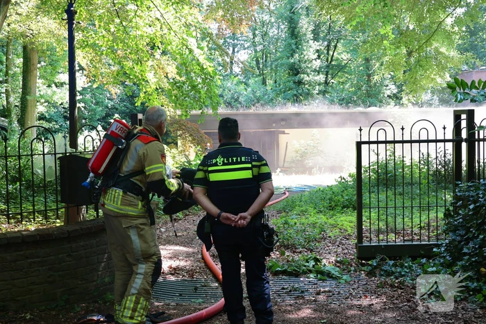 Rookontwikkeling door villabrand