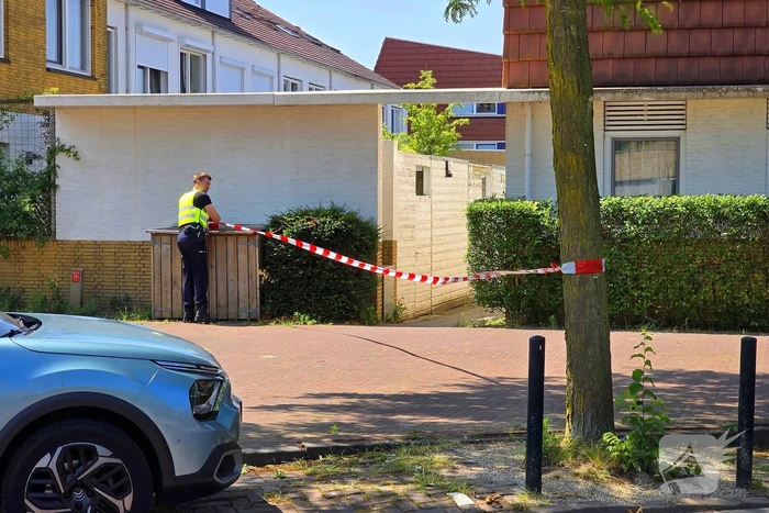 Politieafzetting bij woning