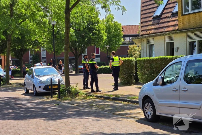 Politieafzetting bij woning