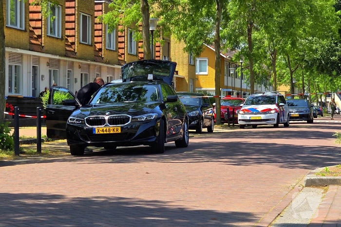 Politieafzetting bij woning
