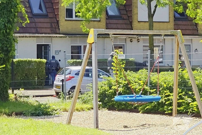 Politieafzetting bij woning