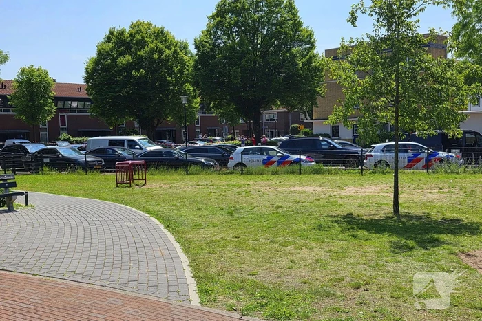 Politieafzetting bij woning