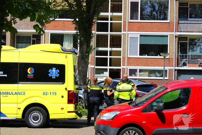 Auto botst tegen boom