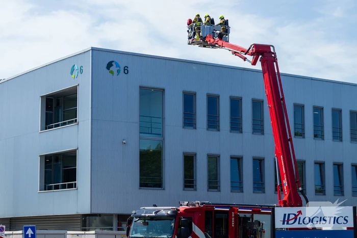 Kastbrand op dak snel geblust