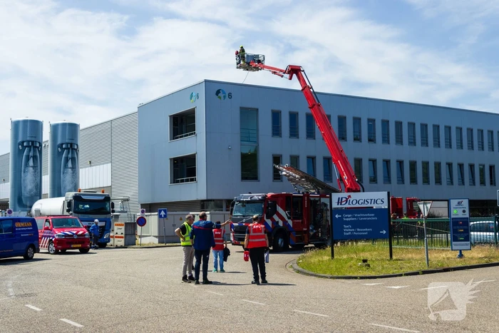 Kastbrand op dak snel geblust