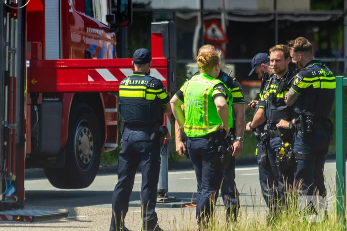 Kastbrand op dak snel geblust
