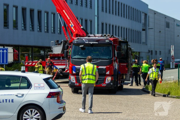 Kastbrand op dak snel geblust