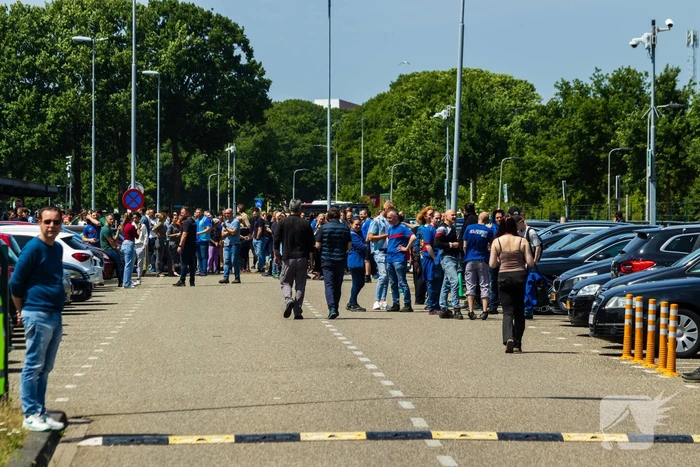 Kastbrand op dak snel geblust