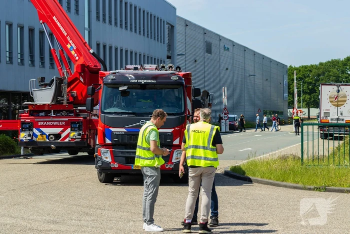 Kastbrand op dak snel geblust