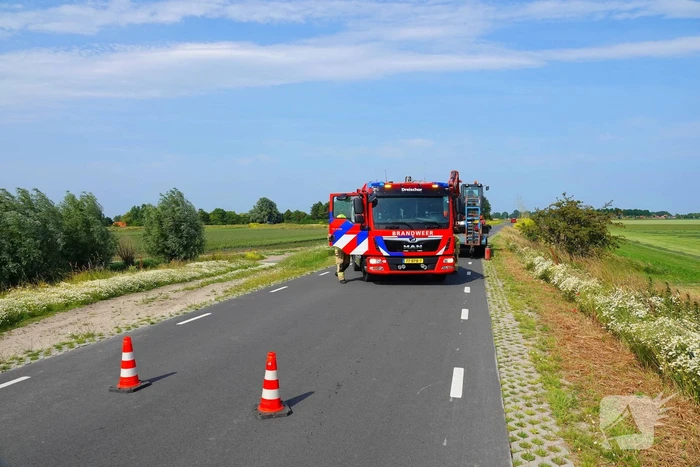 Voertuigbrand snel onder controle