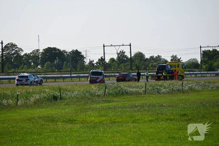 Motorrijder gewond na crash