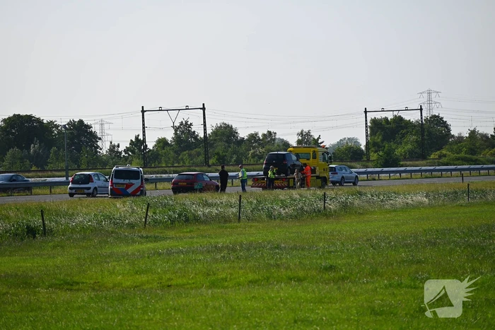 Motorrijder gewond na crash