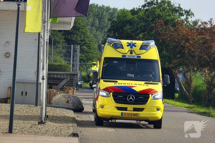 Traumateam assisteert bij noodsituatie