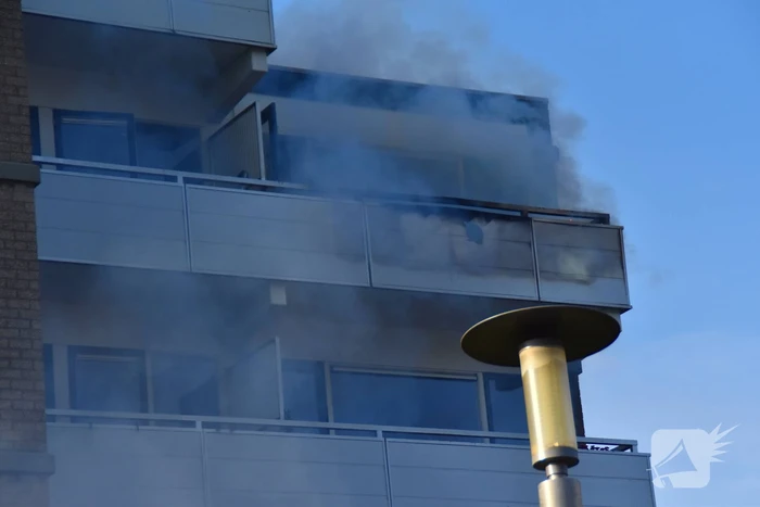 Appartementencomplex ontruimd door brand